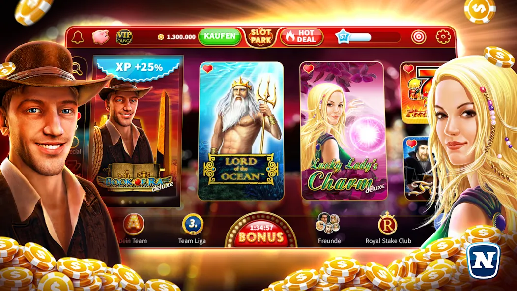 Slotpark - Online Casino Games  [МОД Все открыто] Screenshot 5