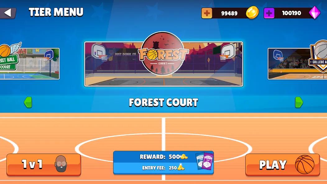 Dunkers 2 (Данкерс 2)  [МОД Много монет] Screenshot 4