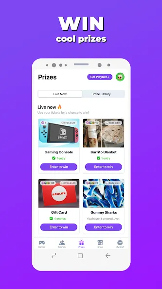 Playbite - Play & Win Prizes (Плейбайт)  [МОД Много денег] Screenshot 4