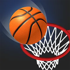 Взломанная Dunk Stroke-3D Basketball (Дунк Строк)  [МОД Menu] - последняя версия apk на Андроид