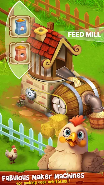 Country Valley Farming Game (Парадайз Хей Фарм Айленд)  [МОД Много денег] Screenshot 2