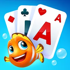 Скачать взломанную Fishdom Solitaire (Фишдом Солитер)  [МОД Unlimited Money] - последняя версия apk на Андроид