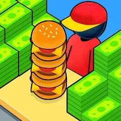 Скачать взломанную My Burger Shop: Burger Games (Май Бургер Шоп Игры)  [МОД Много монет] - стабильная версия apk на Андроид