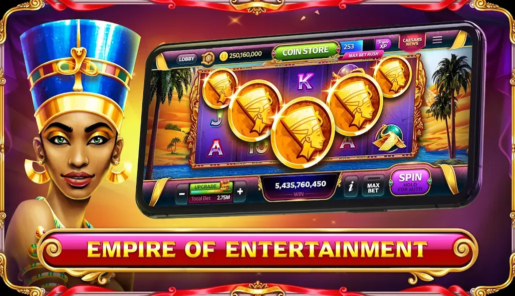 Caesars Slots: Casino Games (Сизарс Слотс)  [МОД Unlimited Money] Screenshot 5