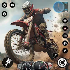Взломанная Motocross MX Dirt Bike Games  [МОД Меню] - полная версия apk на Андроид