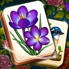 Взлом Mahjong Blossom Solitaire  [МОД Меню] - последняя версия apk на Андроид