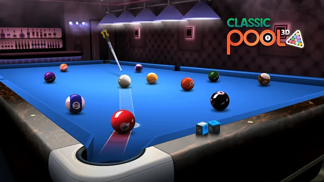 Classic Pool 3D: 8 Ball  [МОД Бесконечные монеты] Screenshot 4