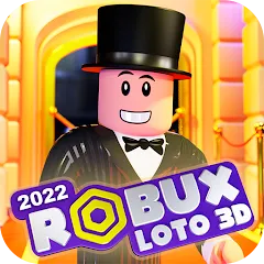 Скачать взломанную Robux Loto 3D Pro (Робукс Лото 3D Про)  [МОД Много денег] - полная версия apk на Андроид