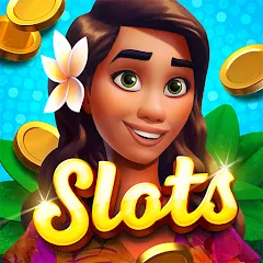 Скачать взломанную Paradise Fortune Casino Slots (Парадиз Форчун Казино Слотс)  [МОД Mega Pack] - последняя версия apk на Андроид