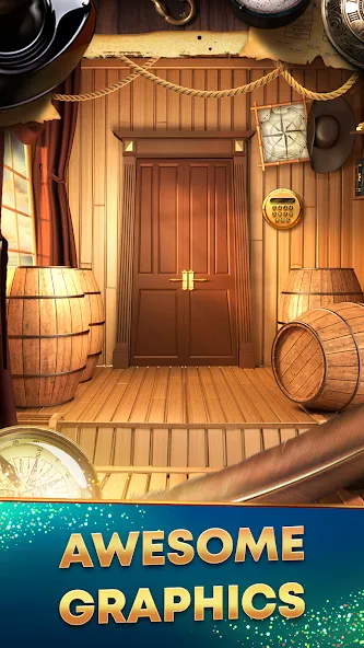 Puzzle 100 Doors - Room escape  [МОД Unlimited Money] Screenshot 3