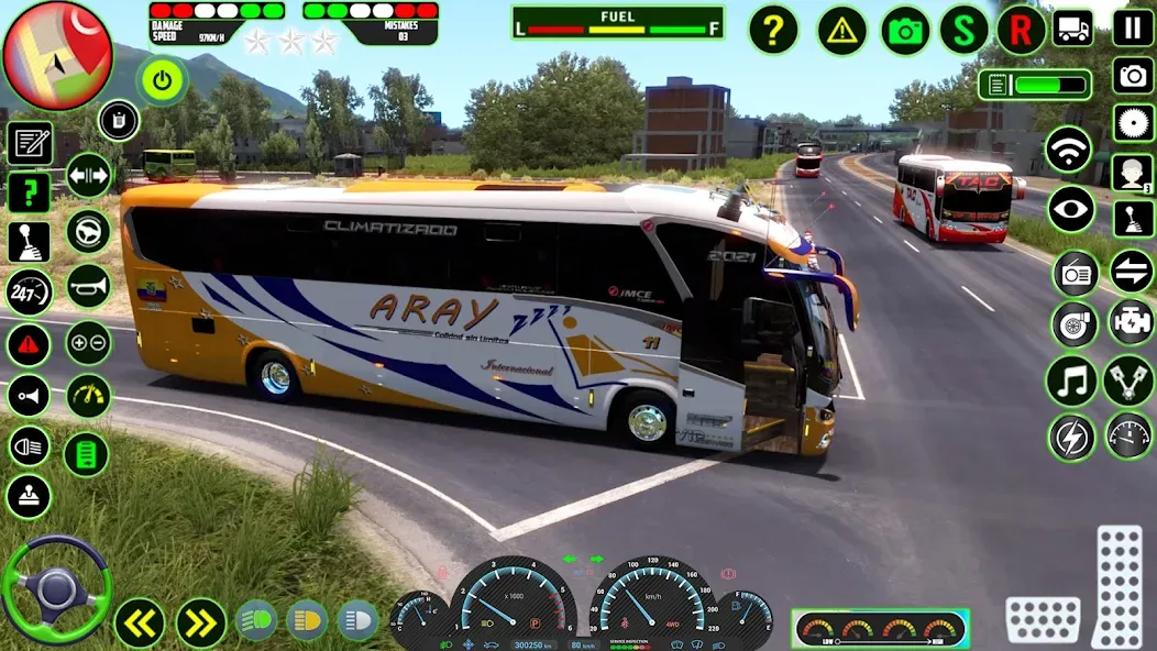 Euro Coach Bus Simulator 3D (Паблик Коуч Бас Драйвинг 3Д)  [МОД Unlocked] Screenshot 4