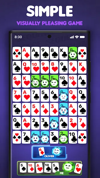 One-Eyed Jack: Card game (Сиквенс)  [МОД Все открыто] Screenshot 3