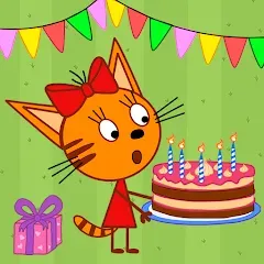 Взломанная Kid-E-Cats: Kids birthday  [МОД Много монет] - полная версия apk на Андроид