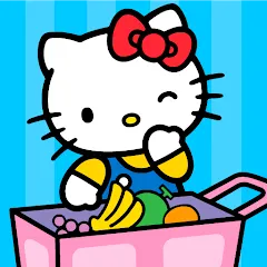 Взломанная Hello Kitty: Kids Supermarket (Хеллоу Китти)  [МОД Бесконечные деньги] - полная версия apk на Андроид