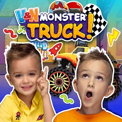 Взлом Monster Truck Vlad & Niki  [МОД Много денег] - последняя версия apk на Андроид