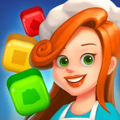 Взломанная Sweet Cube Blast (Свит Кьюб Бласт)  [МОД Все открыто] - последняя версия apk на Андроид