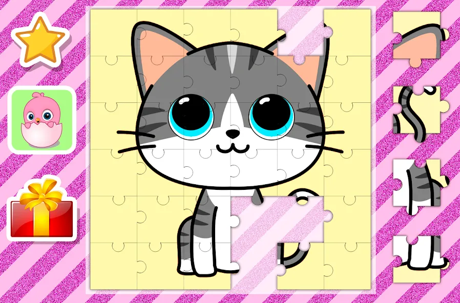 Kids Games for Girls. Puzzles  [МОД Mega Pack] Screenshot 5