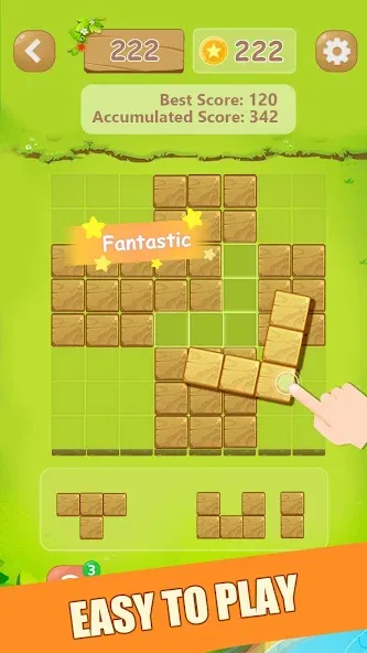 Puzzle Green Blocks (Пазл Зеленые Блоки)  [МОД Все открыто] Screenshot 4