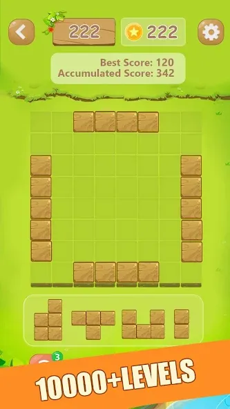 Puzzle Green Blocks (Пазл Зеленые Блоки)  [МОД Все открыто] Screenshot 5