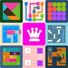 Взлом Puzzledom - puzzles all in one (Пазлдом)  [МОД Unlocked] - полная версия apk на Андроид