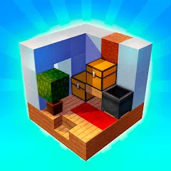 Взломанная Tower Craft - Block Building (Тауэр Крафт)  [МОД Много монет] - стабильная версия apk на Андроид