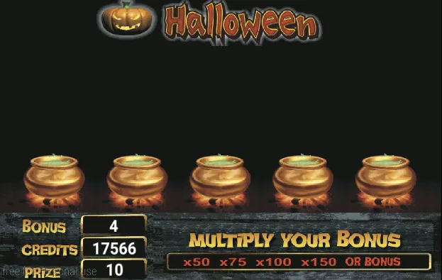 Slot Machine Halloween Lite (Слот машина Хэллоуин Лайт)  [МОД Бесконечные монеты] Screenshot 3