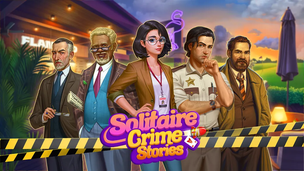 Solitaire Crime Stories  [МОД Unlimited Money] Screenshot 5