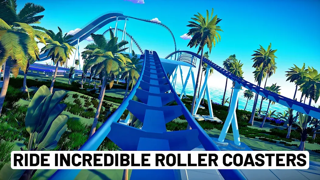 Real Coaster: Idle Game (Реал Коастер)  [МОД Бесконечные деньги] Screenshot 3