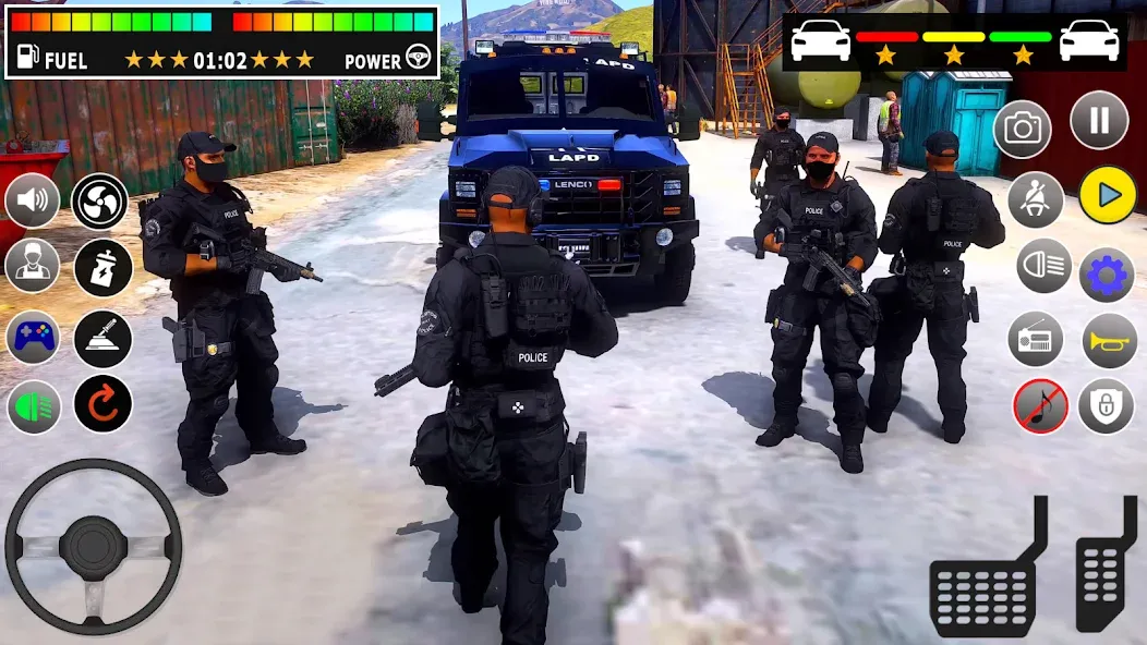 Police Games Simulator: PGS 3d  [МОД Много монет] Screenshot 1