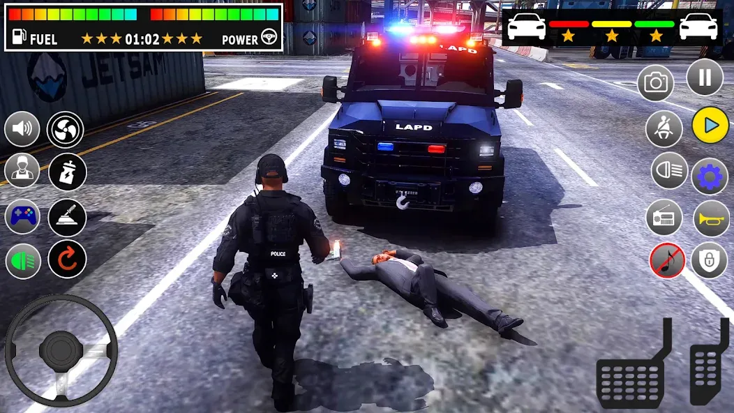 Police Games Simulator: PGS 3d  [МОД Много монет] Screenshot 5