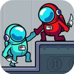 Взломанная We're Impostors: Kill Together  [МОД Mega Pack] - последняя версия apk на Андроид