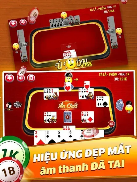 Phỏm - Phom  [МОД Unlimited Money] Screenshot 4