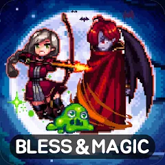 Скачать взлом Bless & Magic: Idle RPG game  [МОД Menu] - полная версия apk на Андроид