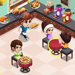 Взломанная Cooking Restaurant Kitchen (Кукинг Ресторан Китчен)  [МОД Меню] - последняя версия apk на Андроид