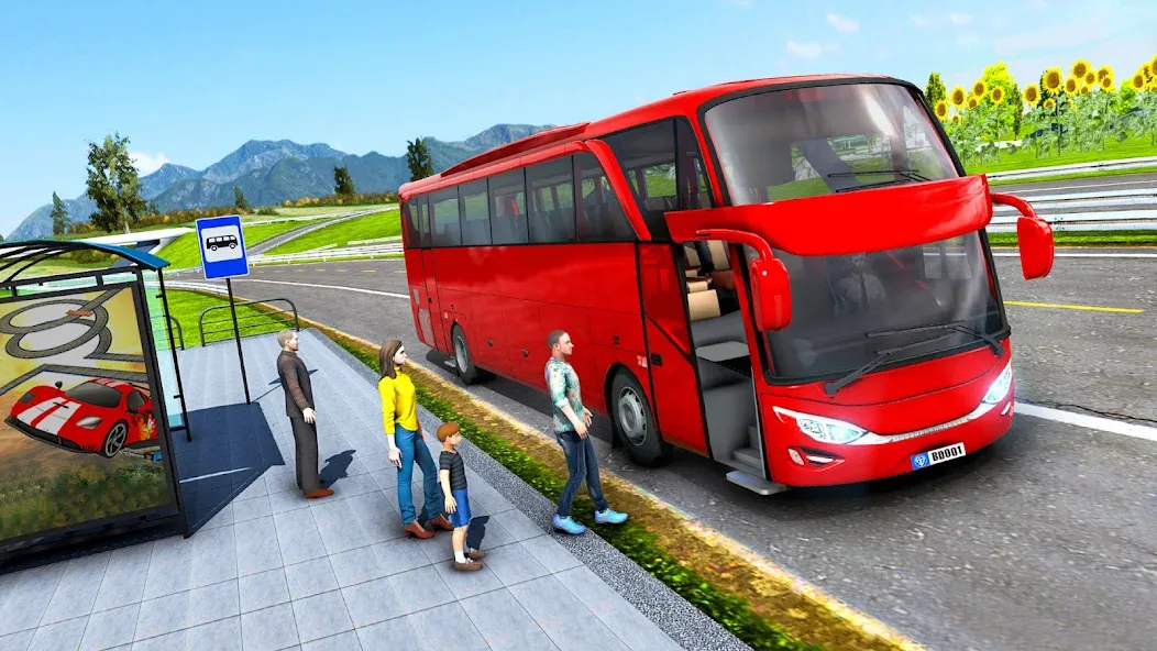 Highway Bus Simulator Bus Game  [МОД Unlimited Money] Screenshot 2