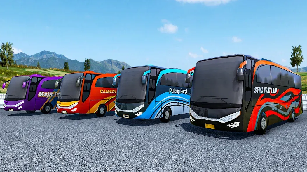 Highway Bus Simulator Bus Game  [МОД Unlimited Money] Screenshot 3