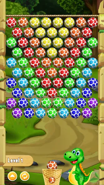 Shoot Dinosaur Eggs  [МОД Меню] Screenshot 1