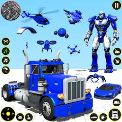 Взлом Truck Game - Car Robot Games  [МОД Меню] - полная версия apk на Андроид