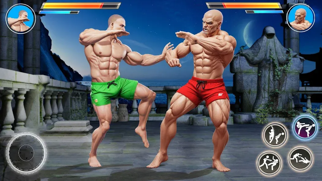 Kung Fu Karate Fighting Games  [МОД Много монет] Screenshot 3