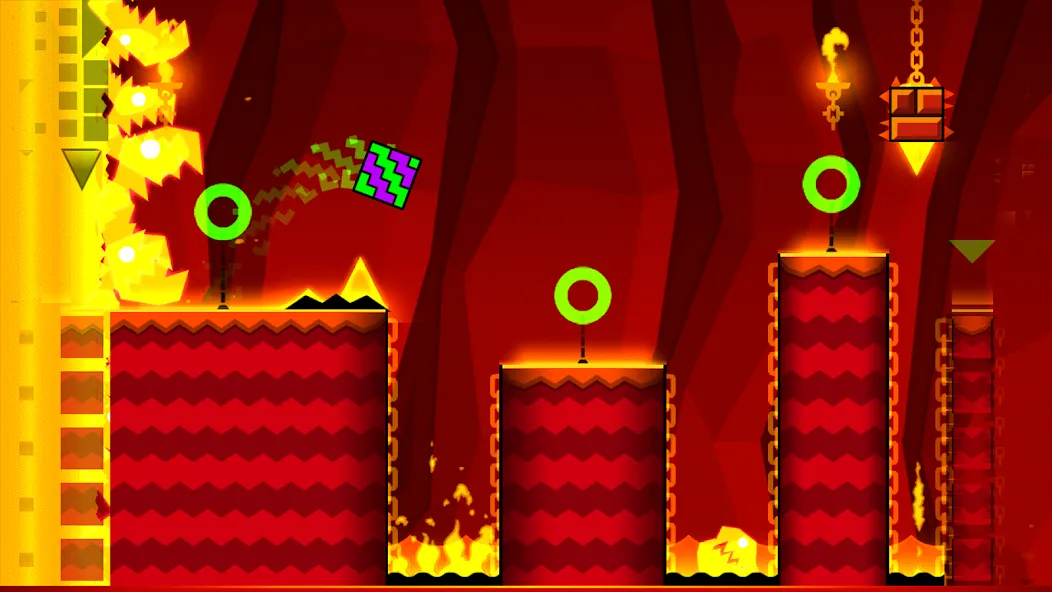 Geometry Dash Meltdown (Геометрия Дэш Мелтдаун)  [МОД Unlocked] Screenshot 2