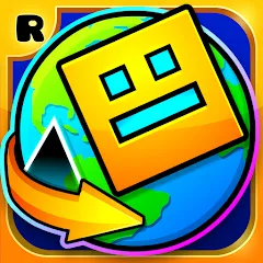 Скачать взломанную Geometry Dash World (Геометри Дэш Ворлд)  [МОД Menu] - стабильная версия apk на Андроид