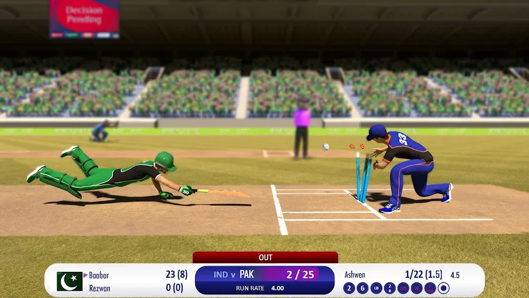 RVG Real World Cricket Game 3D (РВГ Реальная Мировая Крикетная Игра 3D)  [МОД Mega Pack] Screenshot 1