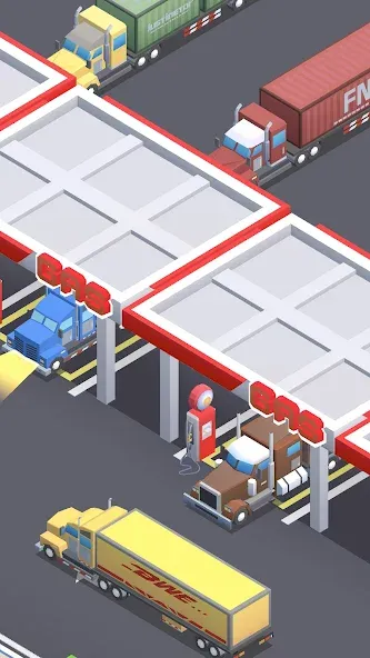 Travel Center Tycoon  [МОД Бесконечные монеты] Screenshot 2