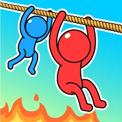 Взломанная Rope Puzzle (Роуп Паззл)  [МОД Меню] - полная версия apk на Андроид