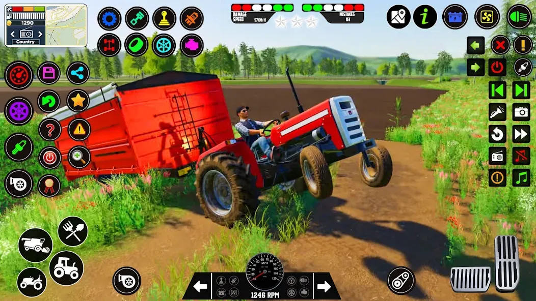 Indian Tractor Farming Games  [МОД Меню] Screenshot 5