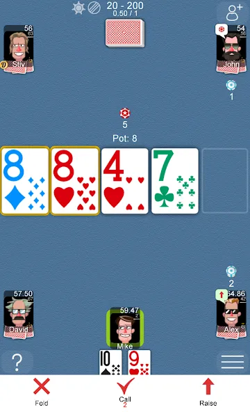 Poker Online  [МОД Бесконечные деньги] Screenshot 1