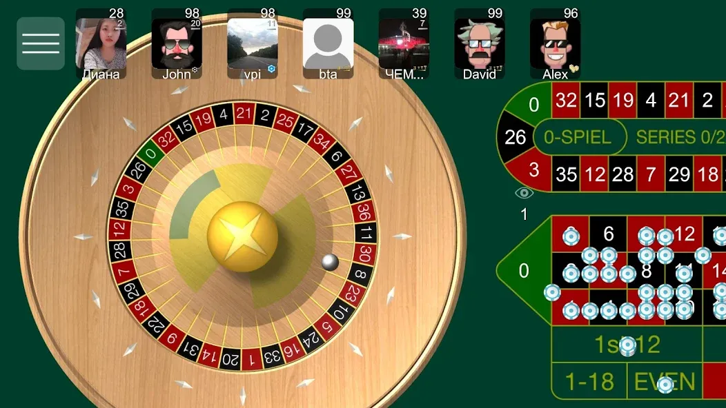 Roulette Online  [МОД Unlocked] Screenshot 3