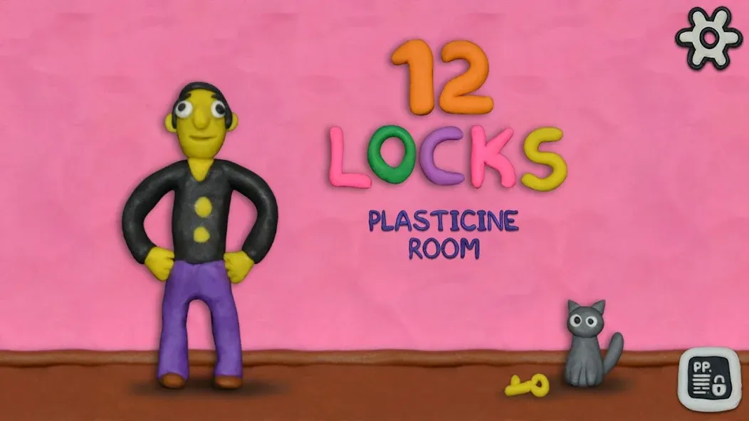 12 LOCKS: Plasticine room  [МОД Бесконечные деньги] Screenshot 1