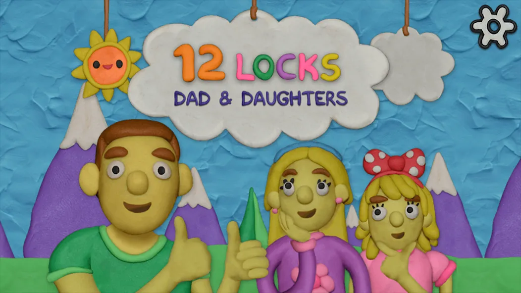 12 Locks Dad and daughters  [МОД Unlocked] Screenshot 1