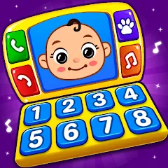 Взломанная Baby Games: Piano & Baby Phone (Бейби Геймс)  [МОД Бесконечные деньги] - последняя версия apk на Андроид